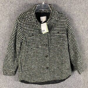 H&M Coat Women's Small Knit Polyester Wool Adults NWT‎ S